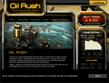 Tablet Screenshot of oilrush-game.com